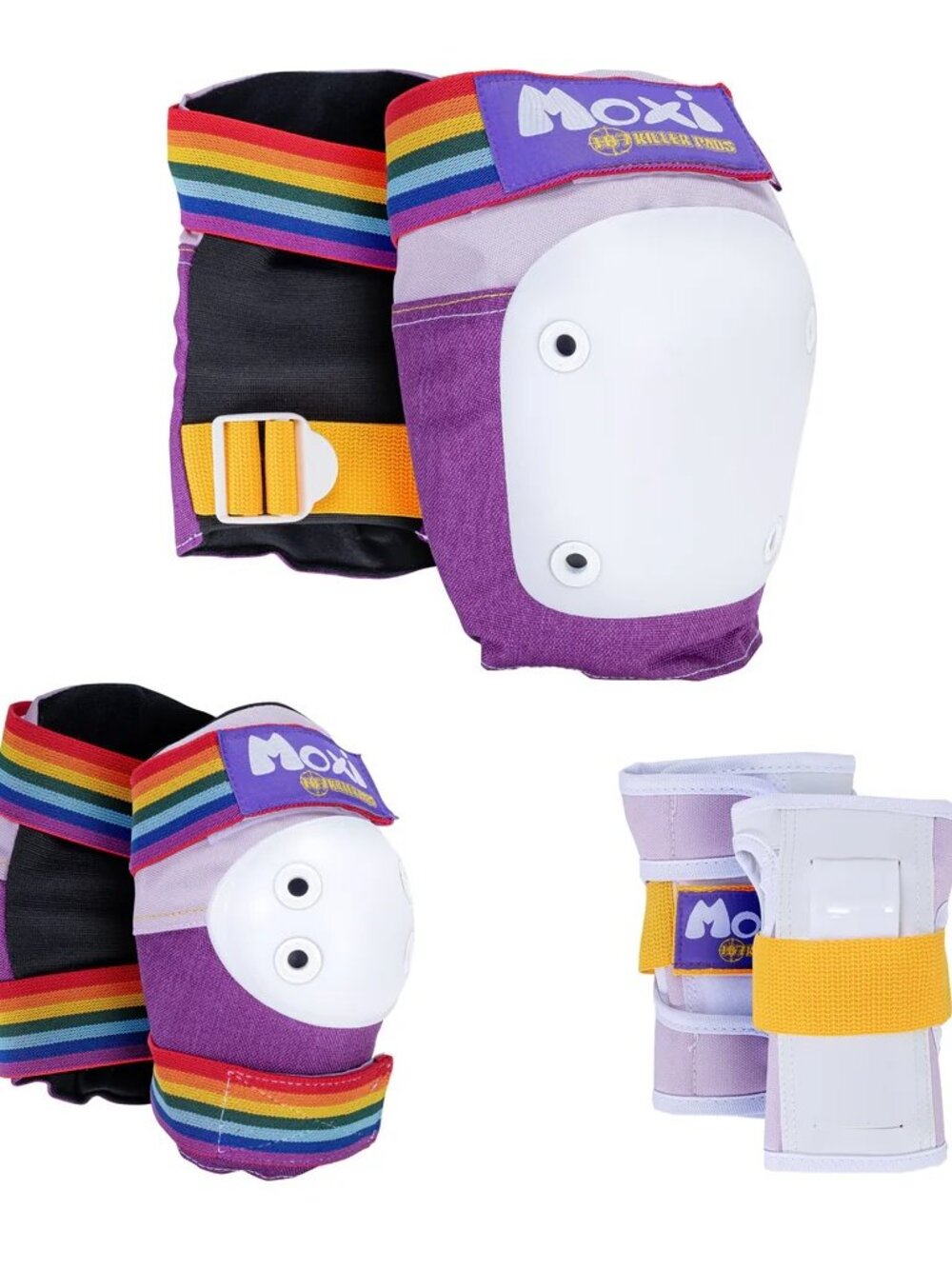 Moxi 187 Killer Pads Super Six Pack in Lavender, Size S/M